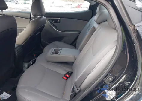 2013 Hyundai Elantra Limited z USA, uszkodzony, nr VIN 5NPDH4AE3DH336164